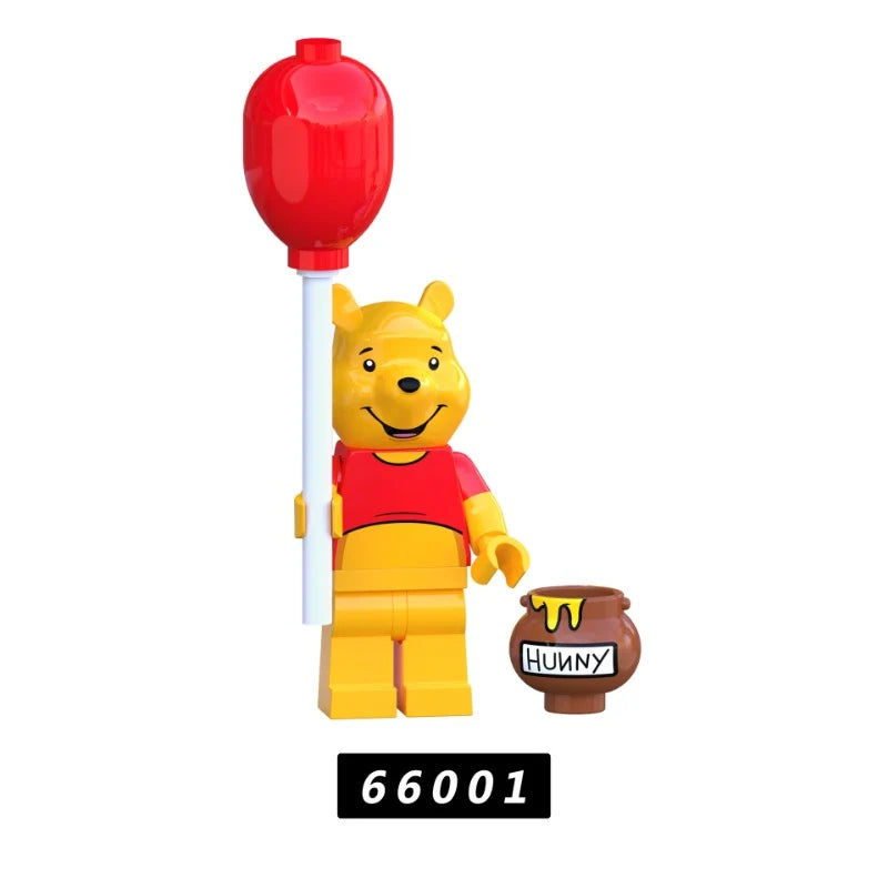 Winnie Puuh - Klemmbaustein Figuren