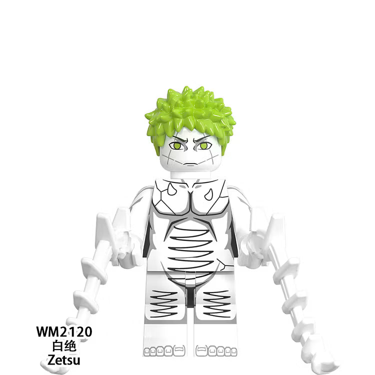 Naruto - Klemmbaustein Figuren