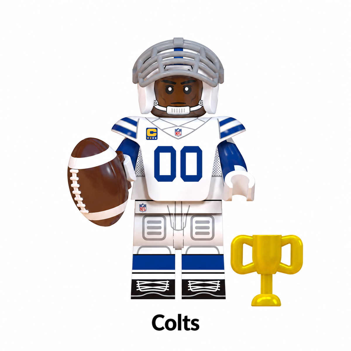 NFL - Klemmbaustein Figuren