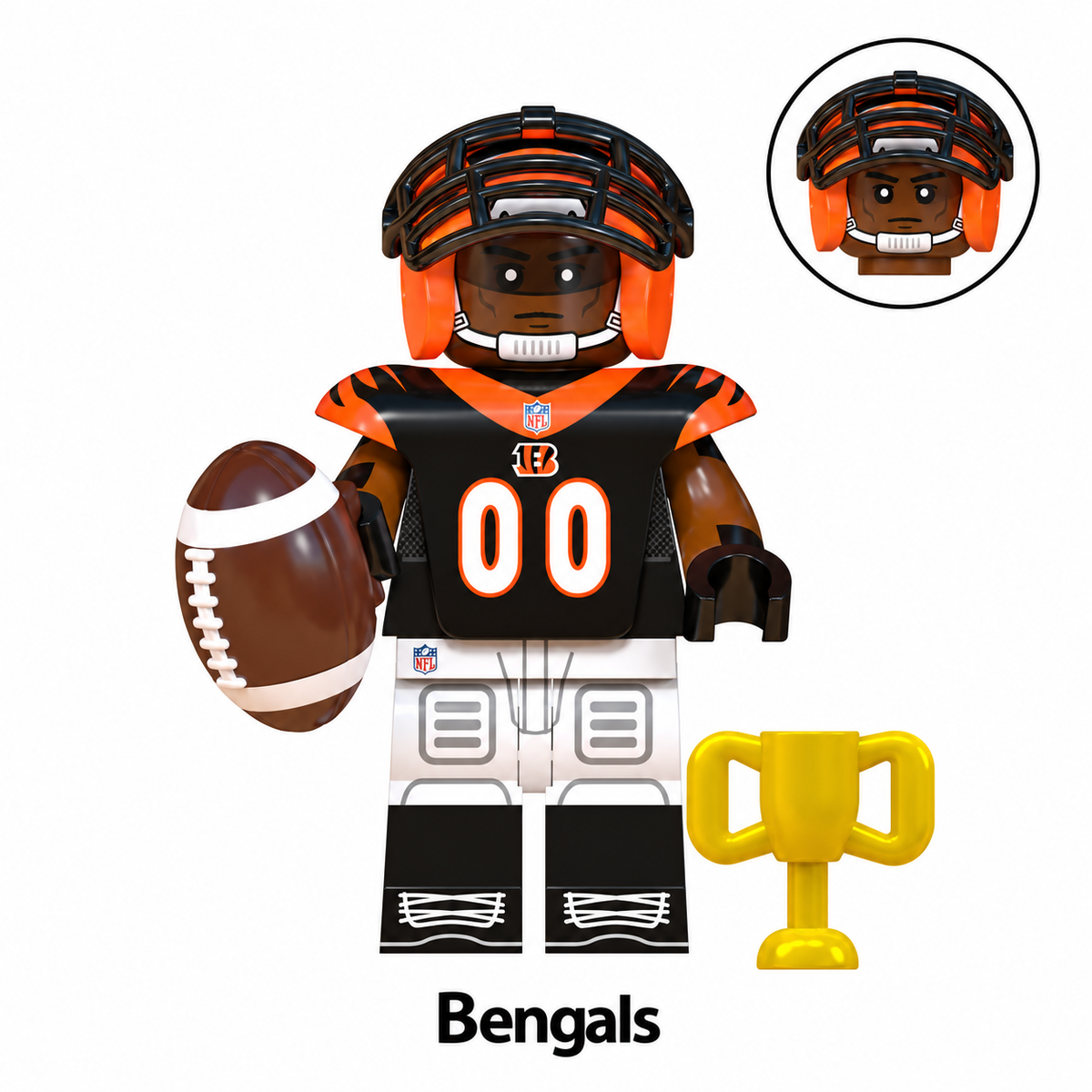 NFL - Klemmbaustein Figuren