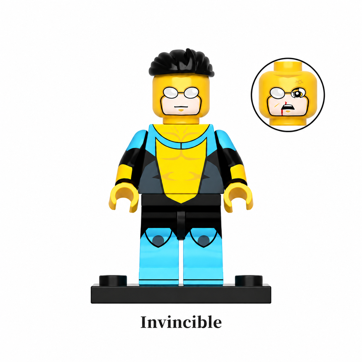 Invincible - Klemmbaustein Figuren