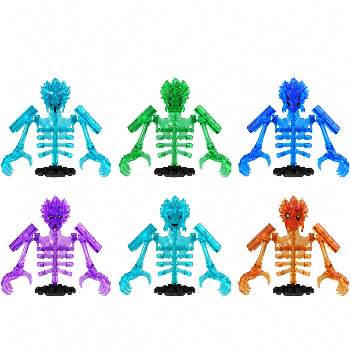 Naruto - Klemmbaustein Figuren