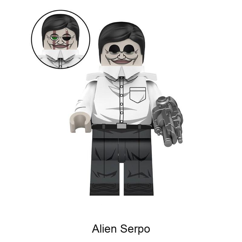 Dandadan – Minifiguren WM6223 – WM3047 Alien Serpo