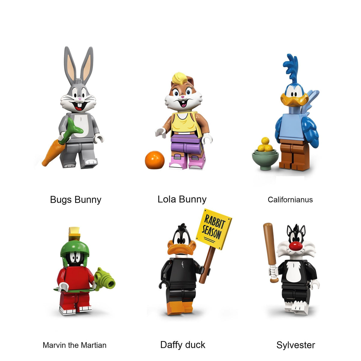 Looney Tunes – Minifiguren 91001-91006 – 91001-91006