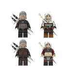 The Witcher – Minifiguren FT24–FT27 – Gesamtset – 4 Figuren