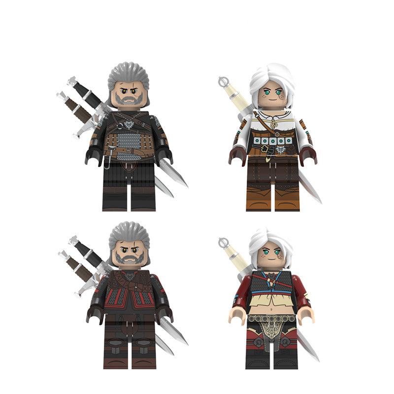 The Witcher – Minifiguren FT24–FT27 – Gesamtset – 4 Figuren