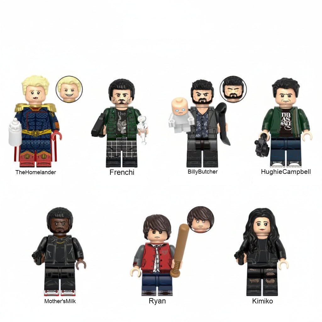 The Boys – Minifiguren G0174 – Gesamtset – 7 Figuren