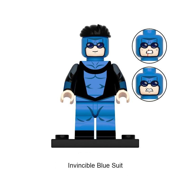 Invincible – Minifiguren MB0015–MB0021 – Invincible – blauer Anzug