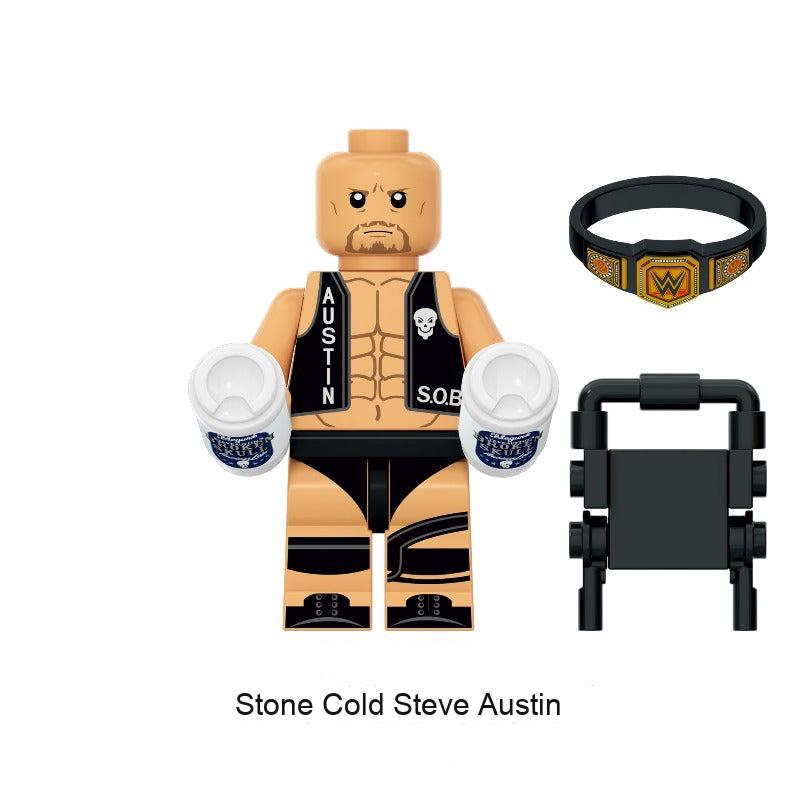 WWE – Minifiguren MB1020–MB1024 – Stone Cold Steve Austin