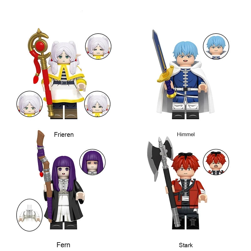 Frieren Minifiguren – Vierer-Set