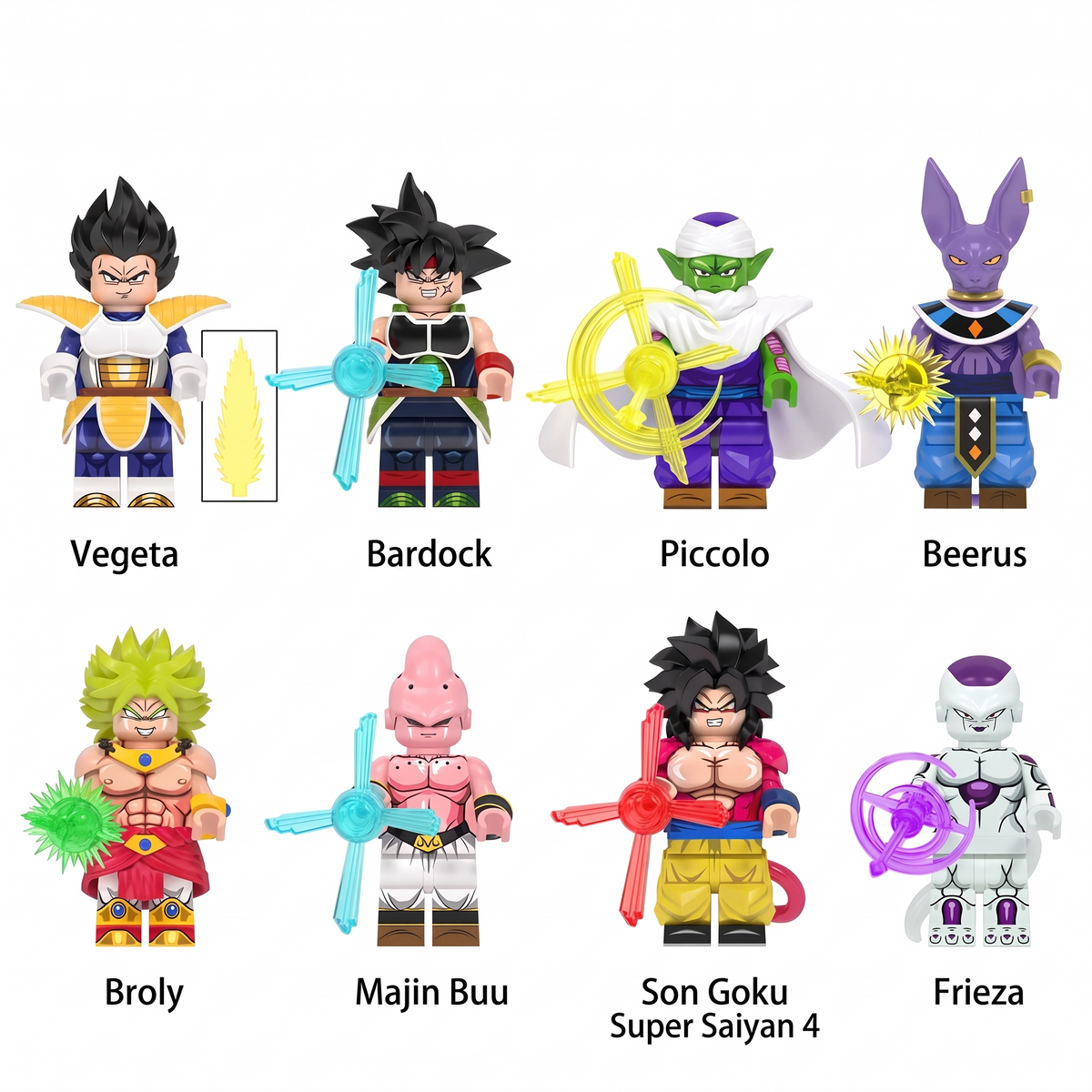Dragon Ball - Klemmbaustein Figuren