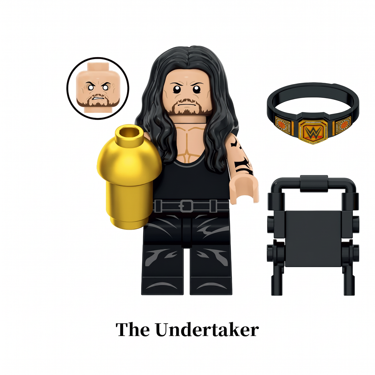 WWE - Klemmbaustein Figuren