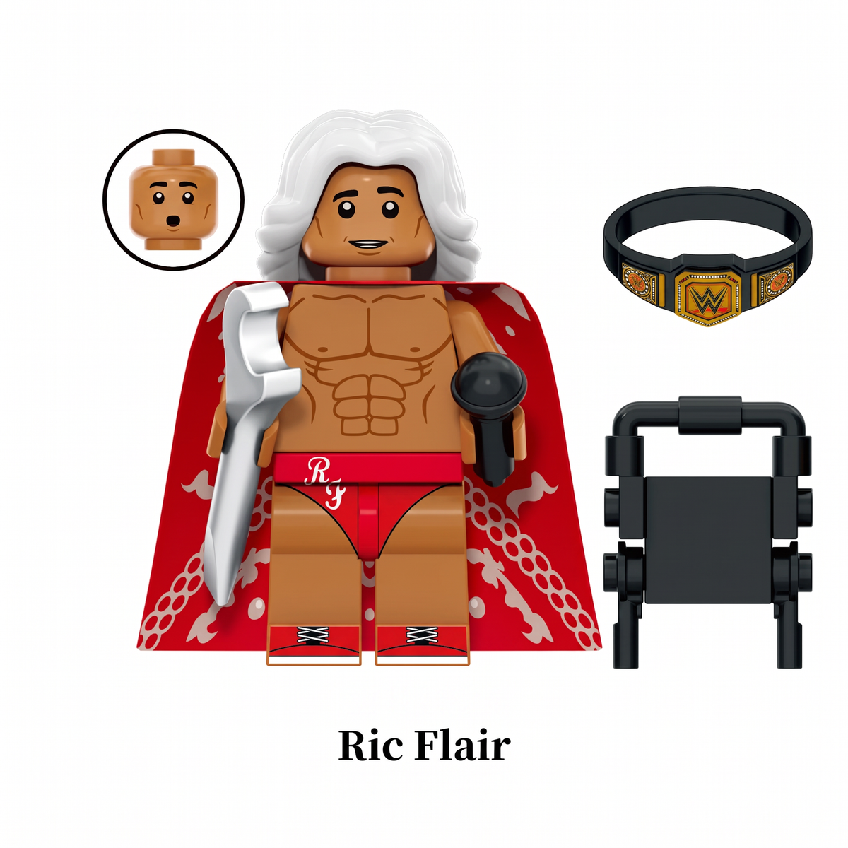 WWE - Klemmbaustein Figuren