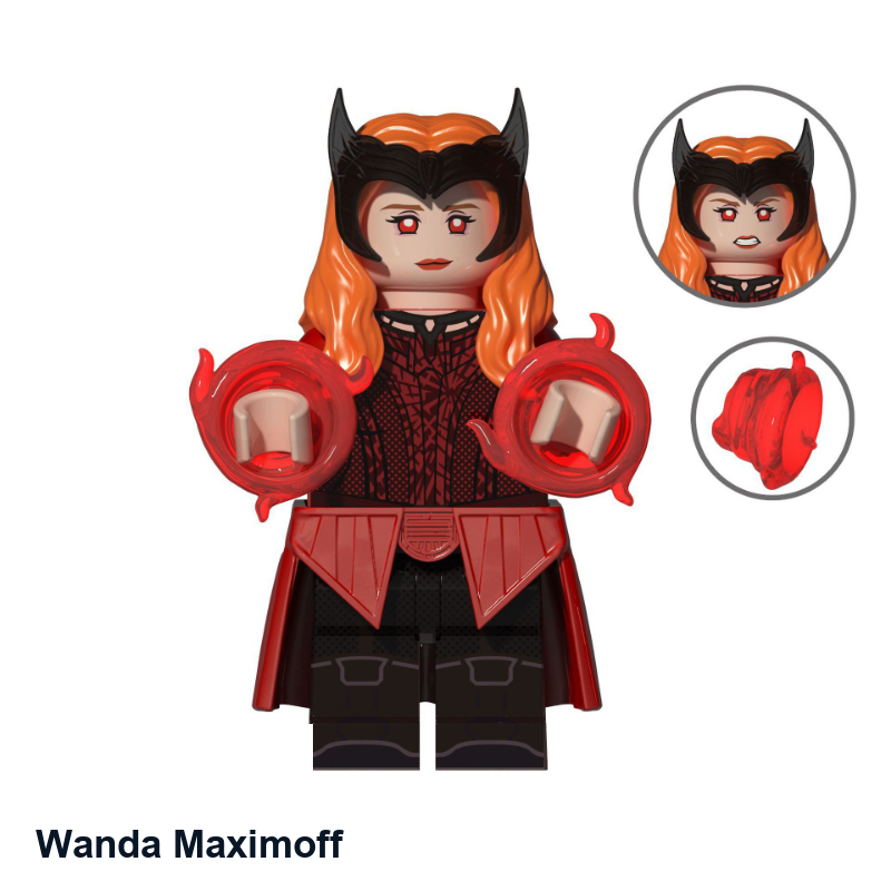 Wanda Maximoff Klemmbaustein Figur