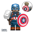 Captain America Klemmbaustein Figur