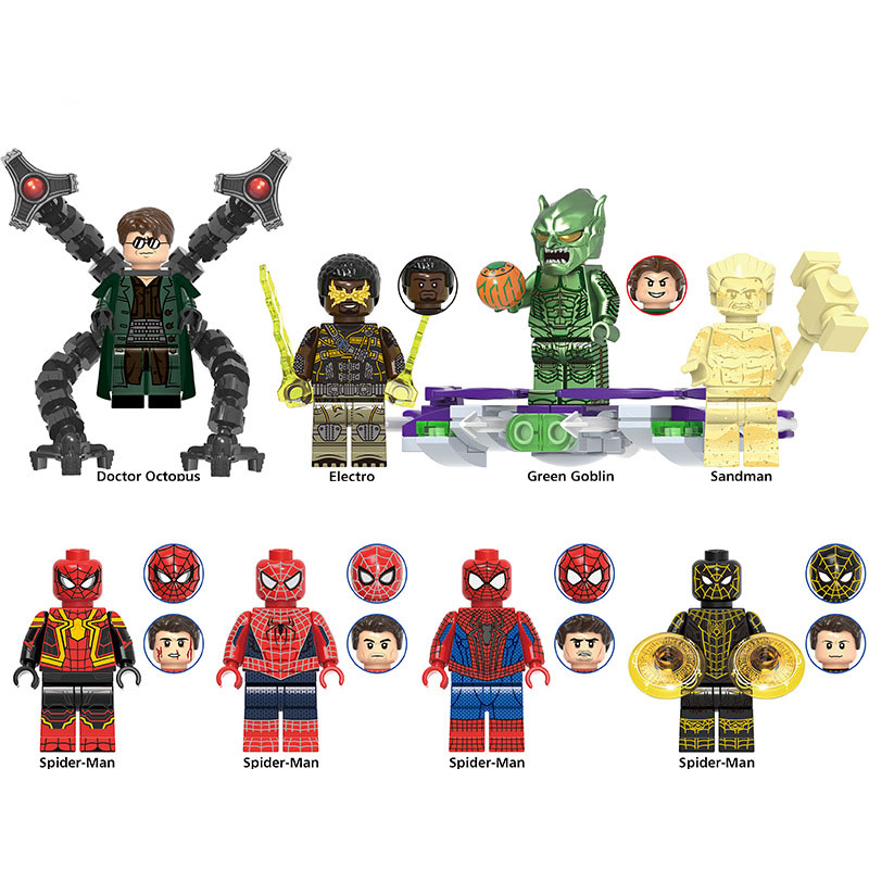 Marvel Klemmbaustein Figuren – Gesamtübersicht